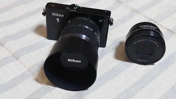 ☆望遠レンズ他セット☆ Nikon1 J4 ミラーレス一眼