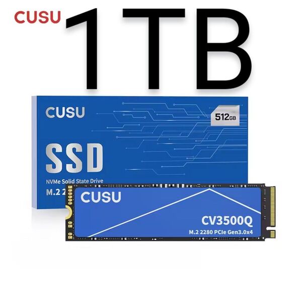 新品未使用 CUSU SSD CV3500Q 1TB M.2 NVMe ⑨