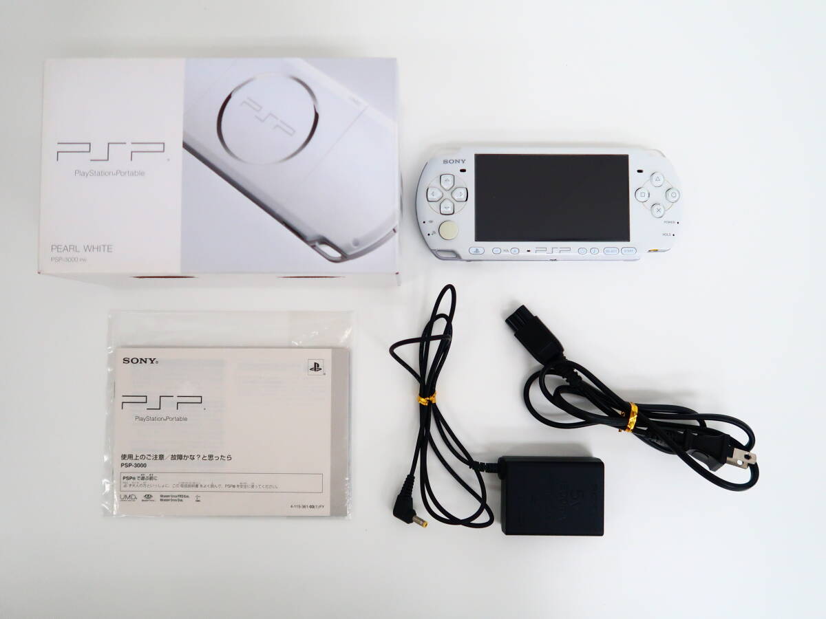 SIE PSP プレイステーション・ポータブル パール・ホワイト PSP