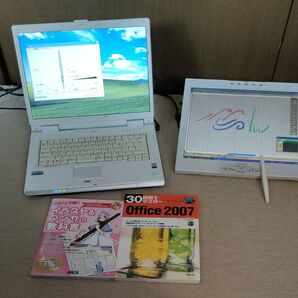 Wacom DTI-520UBモデル(15型液晶タブレット)+オマケPC(BIBLO NF40TJ 15.4インチノートPC)