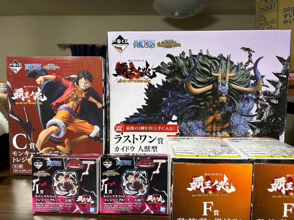 ワンピース 一番くじ カイドウ ルフィ おまけ付き 覇王ノ兆