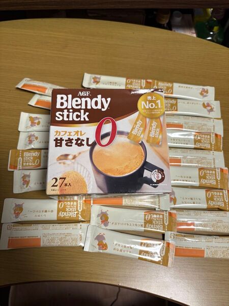 ブレンディ スティック カフェオレ 甘さなし0 27本