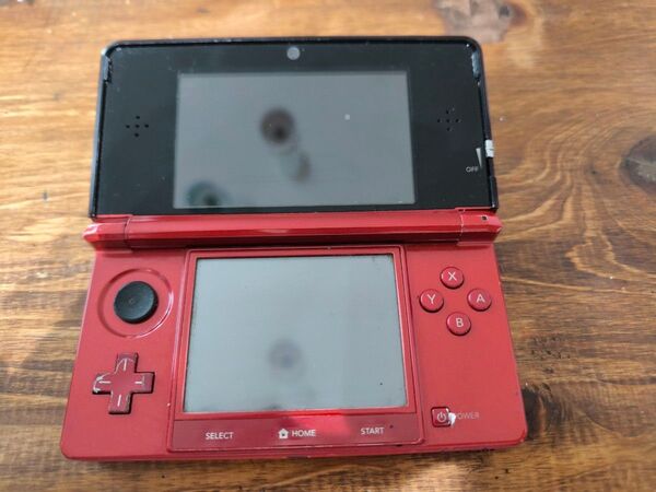 Nintendo 3DS 任天堂 レッド ジャンク