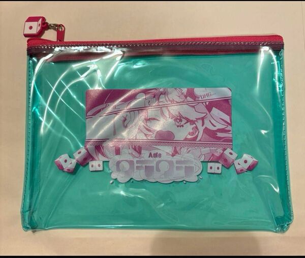 新品 Ado「残夢」 クラクラ PVCポーチ (ラバーチャーム付き)