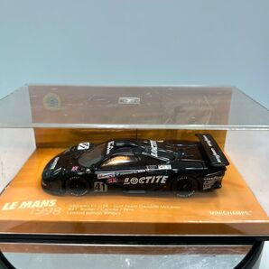 【限定品】ミニチャンプス 1/43 マクラーレン F1 GTR ルマン 1998 No.41 999pcs