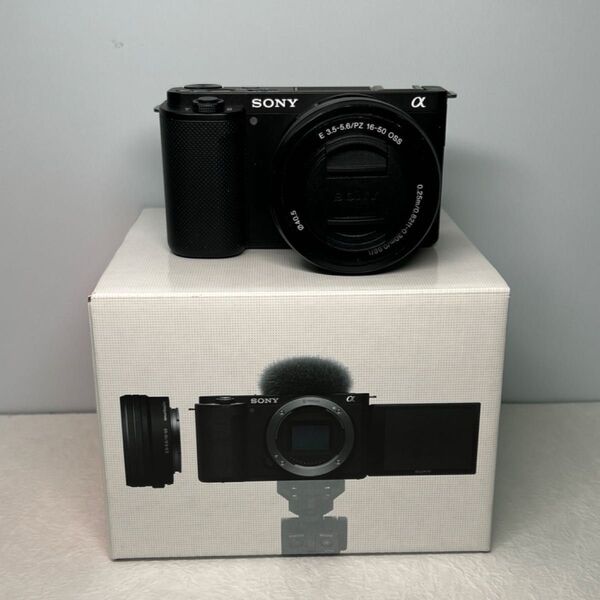 SONY VLOGCAM ZV-10EL パワーズームレンズキット ブラック 国内品(日本語) 中古