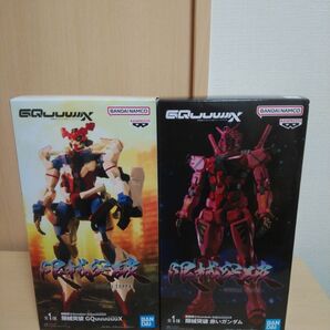 機動戦士Gundam GQuuuuuuX 限械突破 赤いガンダム 各1体、2体セット。 ジークアクス 機動戦士Gundam