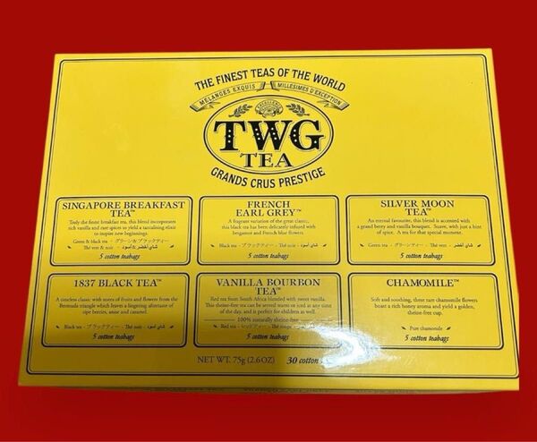 TWG TEA 紅茶 ティーバッグ 30パック