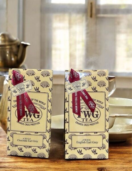 TWG★紅茶リーフティー★チョコレートアールグレー& イングリッシュアールグレー