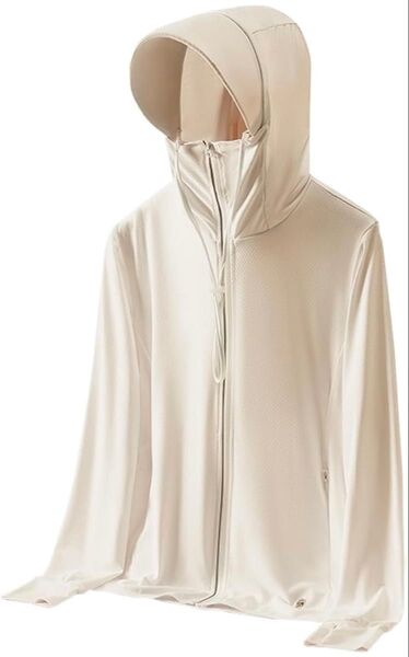 新品★ ラッシュガード UVカット 接触冷感 指穴 つば取り外し 吸水速乾2xl
