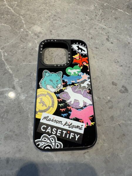 メゾンキツネ casetify iPhone15PRO ケース