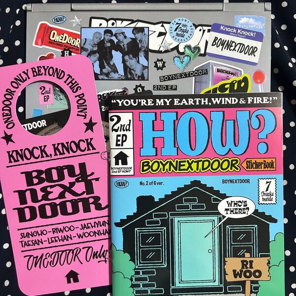 【BOYNEXTDOOR 2nd EP HOW? sticker ver. リウ】
