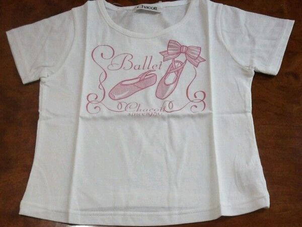チャコットキッズ新品バレエTシャツ130