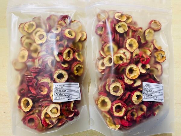 無添加 山査干 乾燥サンザシスライス 干しサンザシ 健康茶 200g X 2袋