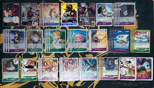 緑紫ルフィ 麦わらの一味 デッキパーツ【ワンピースカード】SEC SR シークレット EB02-061 サンジ&プリン