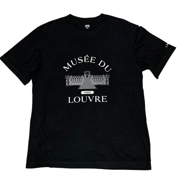 美品 UT ユニクロ ルーブル美術館コラボ 半袖TシャツL ブラック