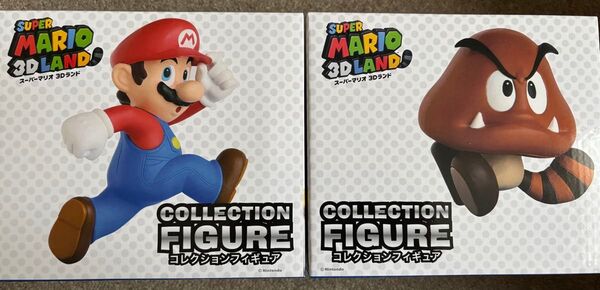 スーパーマリオ 3Dランド コレクションフィギュア マリオ クリボー