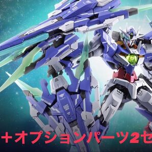 新品 未開封 METAL BUILD メタルビルド ダブルオークアンタ フルセイバー 本体 ×1、フルセイバー用 オプション ×2