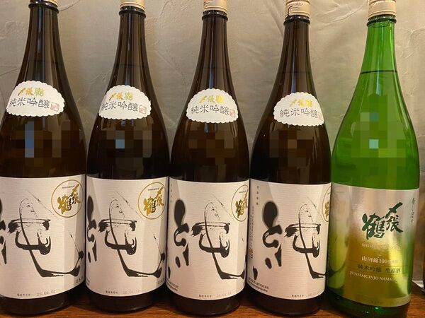 〆張鶴 5本