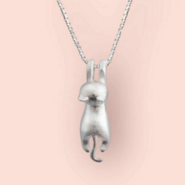 新品 猫 ネックレス ペンダント アクセサリー 猫雑貨 猫グッズ 猫柄 開運