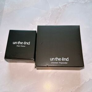 un the end (アンジエンド)ピンクプライマー薬用アンスエットフィンパウダー