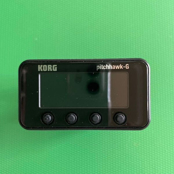 KORG コルグ pitchhawk-G チューナー 動作確認済 ギター ベース 弦楽器チューナー クリップチューナー