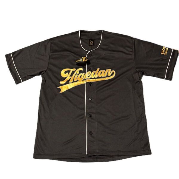 Official髭男dism ヒゲダン ファンクラブ限定 FC限定 10周年 ユニフォーム ベースボールシャツ ラバーバンド 半袖