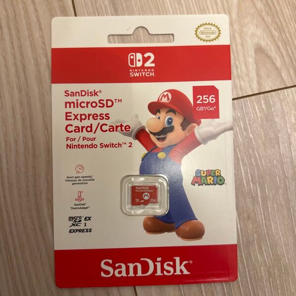 SanDisk microSDカード マイクロSD Express Card 256GB for 任天堂スイッチ2