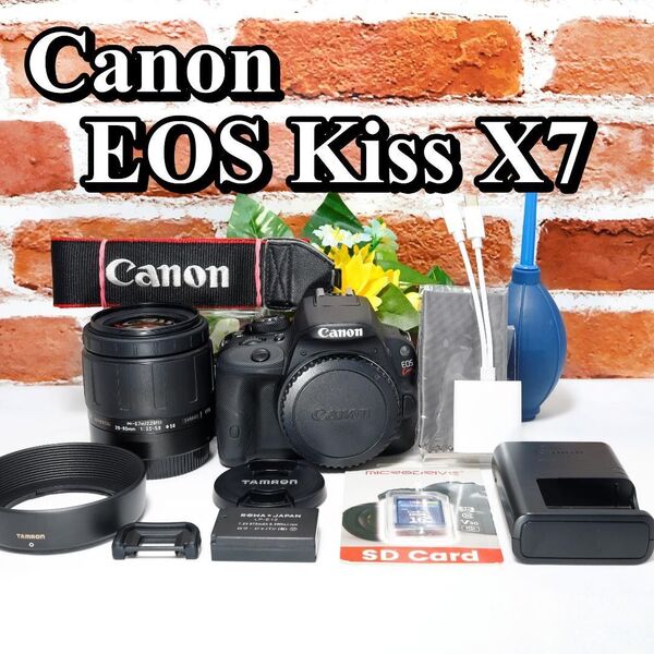 【即購入で800円OFF】1本で中望遠まで網羅 Canon Kiss X7 スマホ転送OK 超軽量 キヤノン キャノン