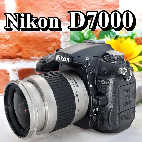 【即購入で800円OFF】 高速連写 Nikon D7000 ニコン 広角~中望遠まで網羅 スマホ転送OK レンズセット