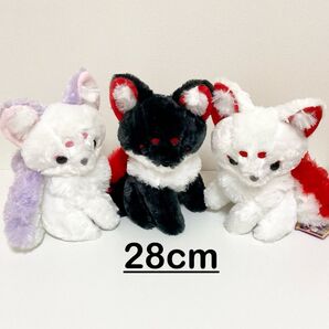 三体セット☆最新作☆【新品タグ付き】ちょコンと九尾さま狛狐JB 最新作 JB 28cm