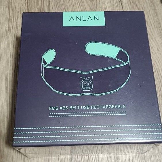 ANLAN EMS 腹筋ベルト 腹筋パッド 6種類モード 15段階強度 USB充電式