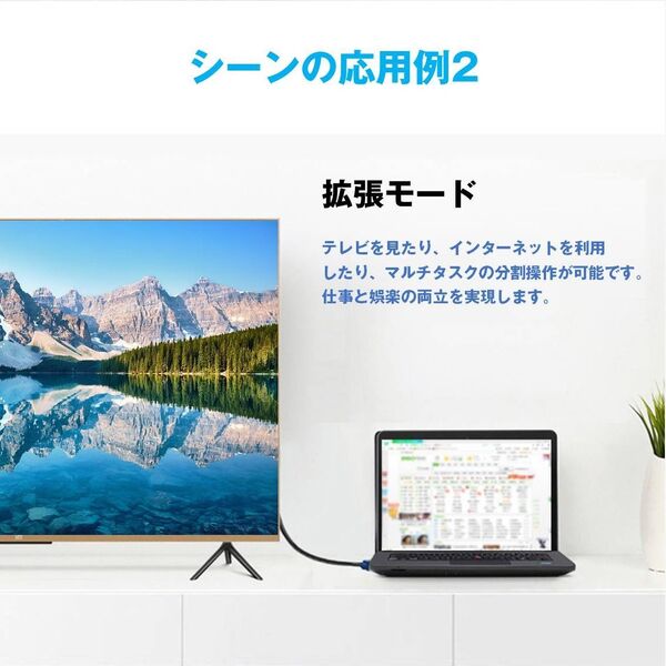 VGAケーブル 1.5m 2本セット ミニD-Sub 15ピン オス-オス 高画質 1080P対応 ノイズ対策 フェライトコア