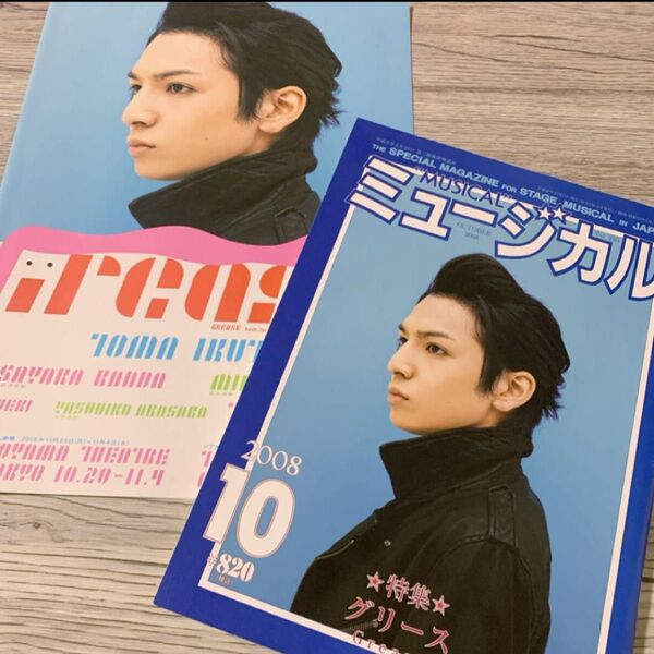 ミュージカル グリース! 公演雑誌 フライヤー パンフレット 生田斗真 神田沙也加