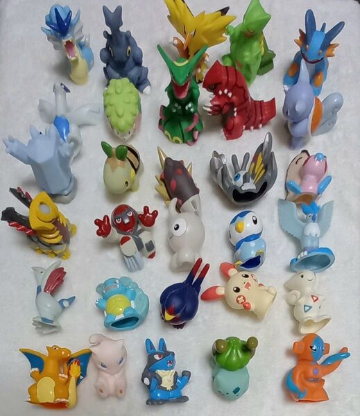 ポケモンキッズ 30個まとめて ジャンク品 ルギア グラードン レックウザ等