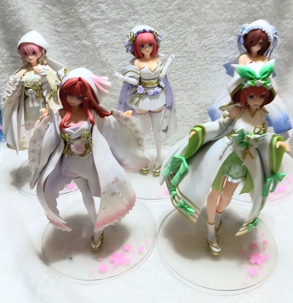 五等分の花嫁 一番くじ 〜幸せの結び〜 五人姉妹フィギュアセット
