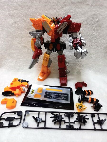 BANDAI NAMCO 食玩ミニプラ 機界戦隊ゼンカイジャー ゼンカイオー ジュラガオーン