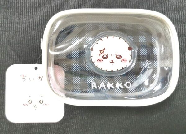 【未使用・タグ付き】 ちいかわ ぷっくり クリアミニポーチ ラッコ