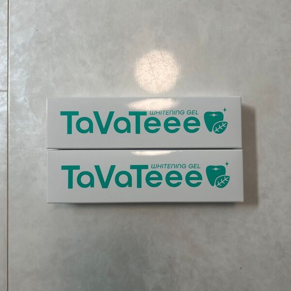 TaVaTeee タバティー 歯磨き粉 薬用ホワイトニングジェル 2個