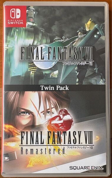 激レア!! 日本語表記パッケージ版 Switchソフト ファイナルファンタジー7・ファイナルファンタジー8 ツインパック