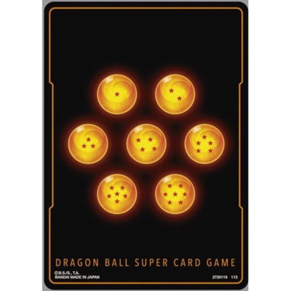 ドラゴンボールスーパーカード スリーブ スタンダードブラック