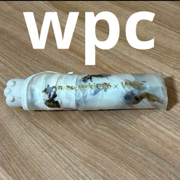 WPC. 猫柄 折りたたみ傘 肉球 ビニール傘