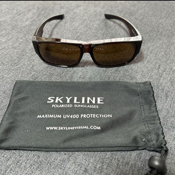 SKYLINE 偏光サングラス UV400保護
