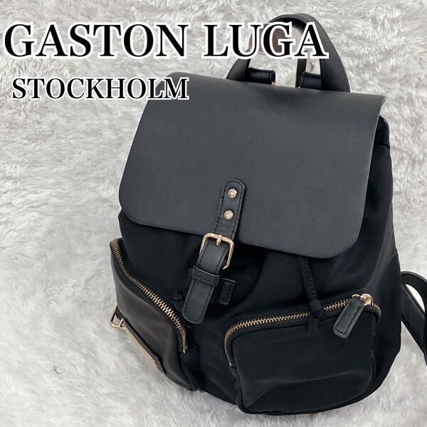 GASTON LUGA リュック パーラン ブラック A5