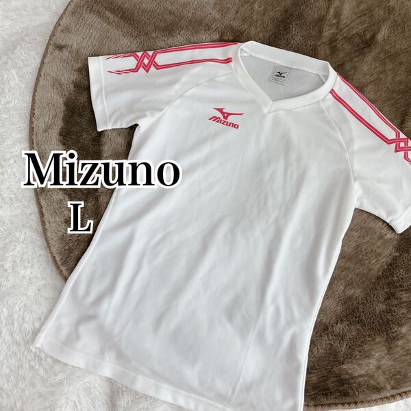 未使用品Mizunoスポーツ トレーニング 半袖 Tシャツ 速乾性 通気性 L