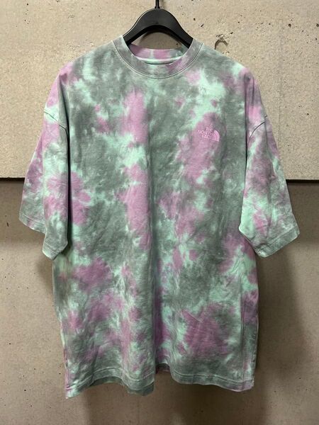 THE NORTH FACE/ザ・ノース・フェイス 半袖Tシャツ タイダイ柄 NT32435 ビッグシルエット