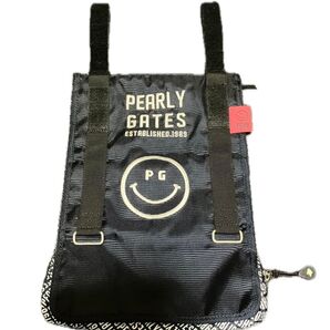 美品 PEARLY GATES カートバッグ ネイビー