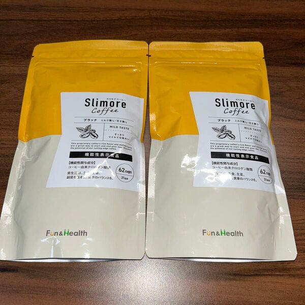 新品未開封!! スリモアコーヒー Slimore coffee 31日分×2袋セット 新日本製薬
