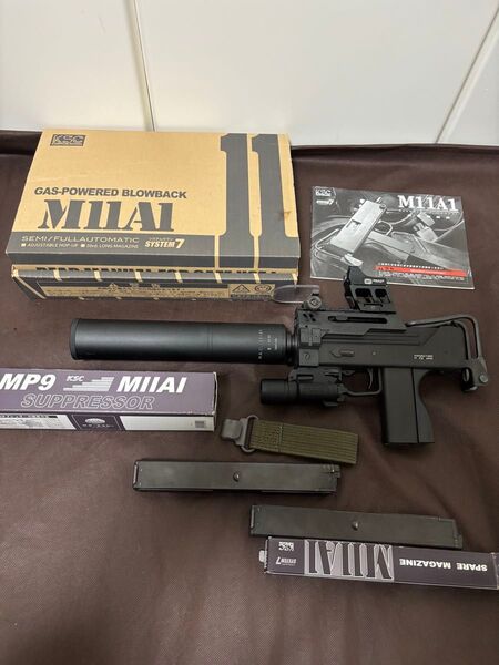 KSCガスブローバック イングラム M11A1 システム7 システムセブン