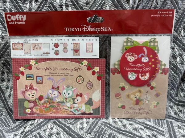 東京ディズニーシー シェリーメイ ジェラトーニ ステラルー リーナベル ポストカード